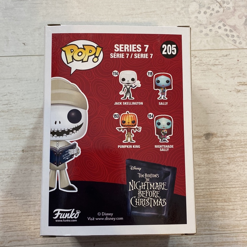 Funko Pop Pajama Jack #205 Disney Exclusive Figure - Picture 4 of 8